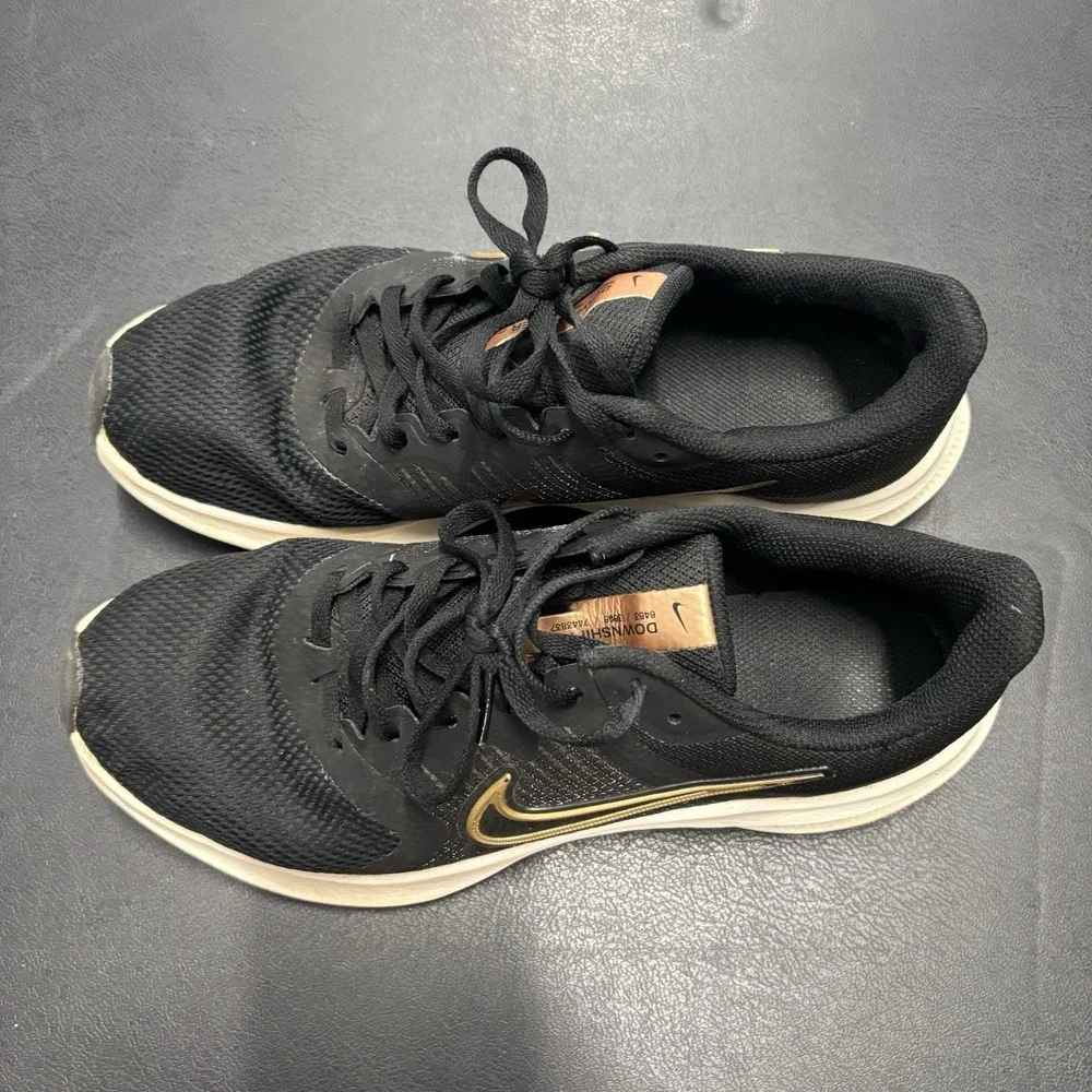 Nike Downshifter 11‎ Black Metallic Copper Coin Women's Size 9.5 CW3413-002